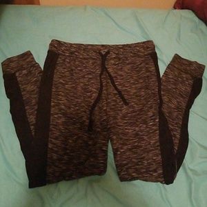 Black & grey sweatpants